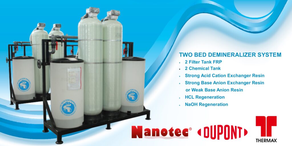 Filter Demineralisasi 3 m3/jam